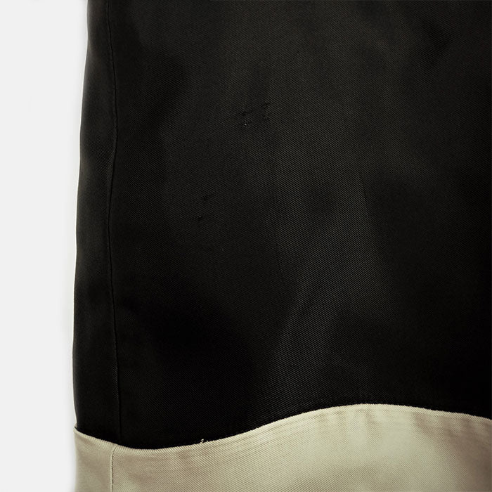 【中古】ケイトスペード kate spade ノースリーブワンピース 襟付きワンピース 襟ビジュー付 ビーズ 黒×ベージュ F0228I004-G0315