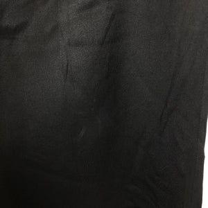 【中古】ドゥロワー Drawer シルクパンツ テーパード ウエストゴム 上品 ブラック 黒 g1227y003-0131