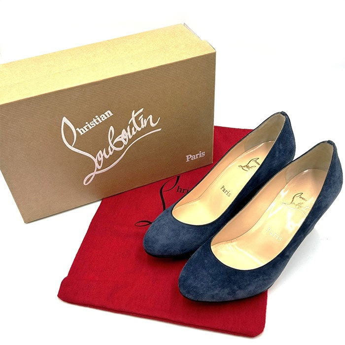 中古】クリスチャンルブタン Christian Louboutin パンプス ウェッジ