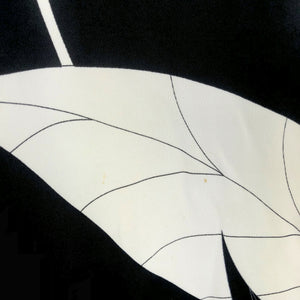 【中古】エミリオプッチ Emilio Pucci ワンピース ボタニカル 柄 モノクロ ブラック 黒 白 g0920h001-1027