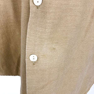 【中古】マディソンブルー MADISONBLUE オーバーサイズシャツ カジュアル ゆったり 羽織り ベージュ g1109n034-0118