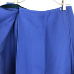 画像をギャラリービューアに読み込む, 【中古】ドゥロワー Drawer フレアラップスカート 巻きスカート フィッシュテール ブルー 青 g0327m002-1005
