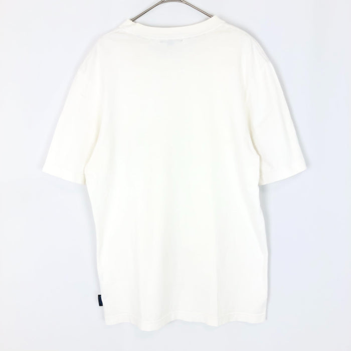 【中古】バーバリー BURBERRY BLUE LABEL Tシャツ 胸ポケットデザイン シンプル ホワイト 白 g0802z001-0901