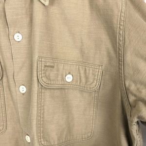 【中古】マディソンブルー MADISONBLUE オーバーサイズシャツ カジュアル ゆったり 羽織り ベージュ g1109n034-0118