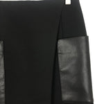 Load image into Gallery viewer, 【中古】エストネーション ESTNATION スカート レザーポケットタイトスカート ラップスカート ブラック 黒 g0929Y008-1102
