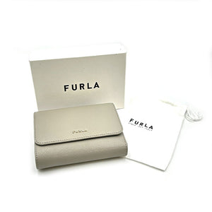 中古】フルラ FURLA コンパクトウォレット 蓋つき二つ折り財布