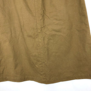 【中古】ギャルリーヴィー GALERIE VIE スカート ひざ丈 台形スカート パッチポケット ライトブラウン g1116n002-0117