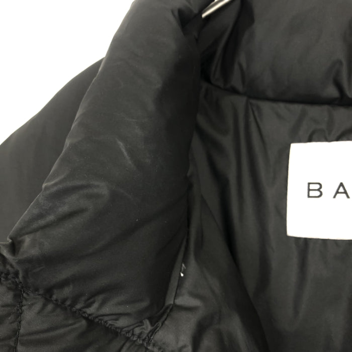 【中古】バーバー BARBAR ダウンベスト オーバーサイズ ダブルジッパー 軽量 ブラック 黒 g0706k016-0130