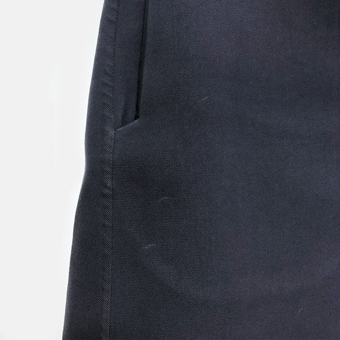 【中古】ドゥロワー Drawer スカート ラップスカート 巻きスカート 台形 ひざ丈 ネイビー g0327m003