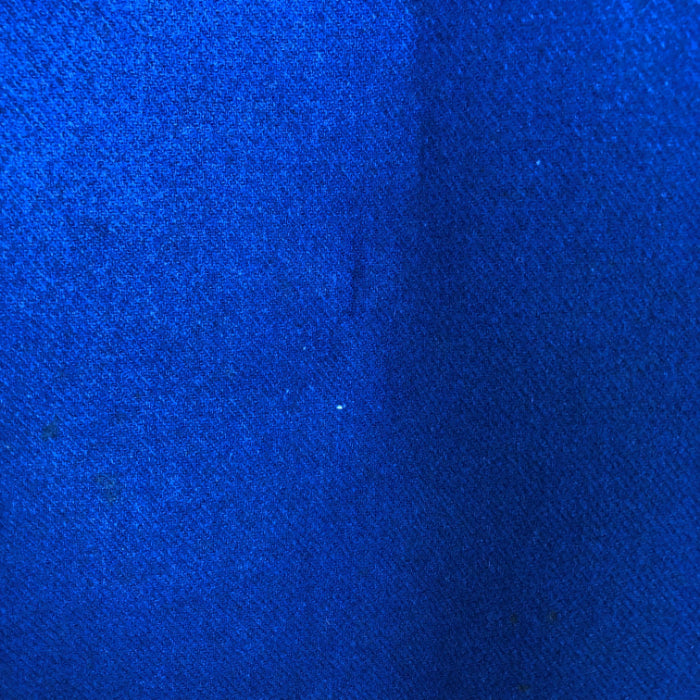 【中古】ドゥロワー Drawer メルトンタイトスカート ダブルフェイス ひざ丈 ブルー 台形 g0831s006-1117