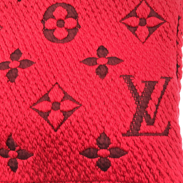 中古】ルイヴィトン LOUIS VUITTON マフラー エシャルプ ロゴマニア