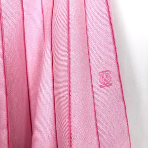 【中古】ドゥロワー Drawer 18Gプリーツニットスカート ロングスカート ビビットカラー ピンク g0105s011-0123
