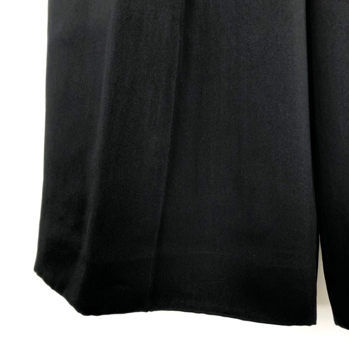 【中古】ユナイテッドアローズ UNITED ARROWS ハーフパンツ きれいめ 上品 とろみ素材 ブラック 黒 g1116n005-0117