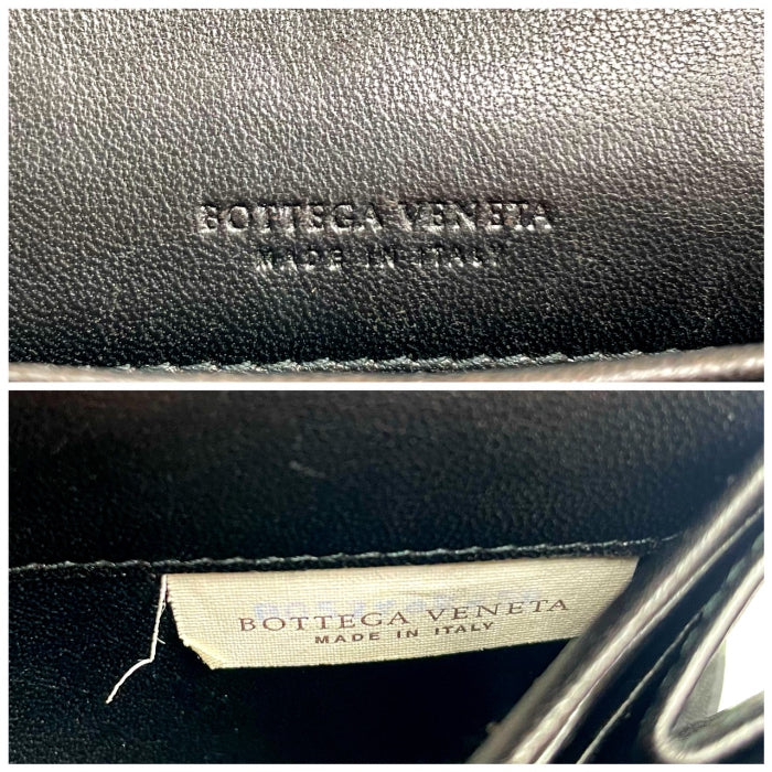 中古】ボッテガヴェネタ BOTTEGA VENETA 長財布 ふた付き イントレ