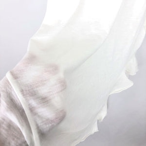 【中古】エヌエスエフ NSF ノースリーブワンピース ロング 裾ランダム カットオフ ホワイト 白 f0921m011-0830
