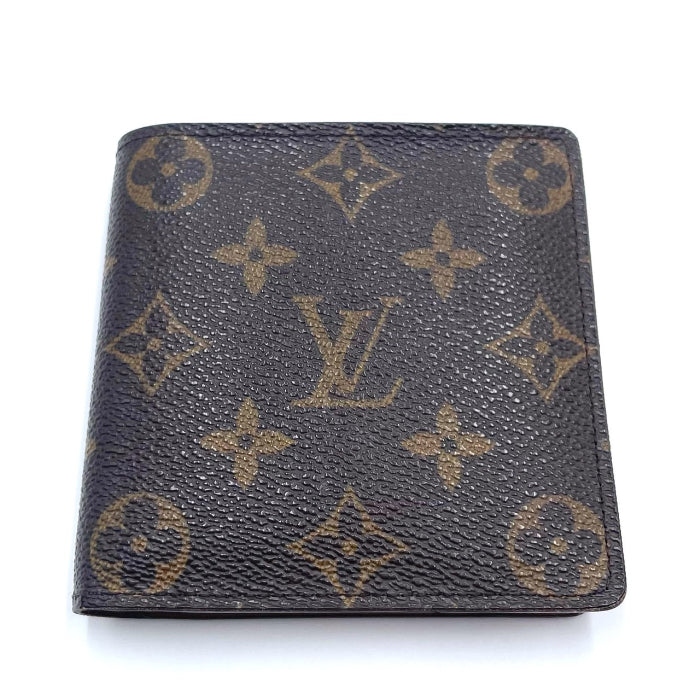 Louis Vuitton ルイヴィトン　箱付き　2つ折り　モノグラム　グレー素材