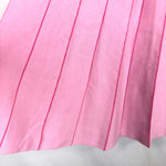 将图片加载到图库查看器，【中古】ドゥロワー Drawer 18Gプリーツニットスカート ロングスカート ビビットカラー ピンク g0105s011-0123
