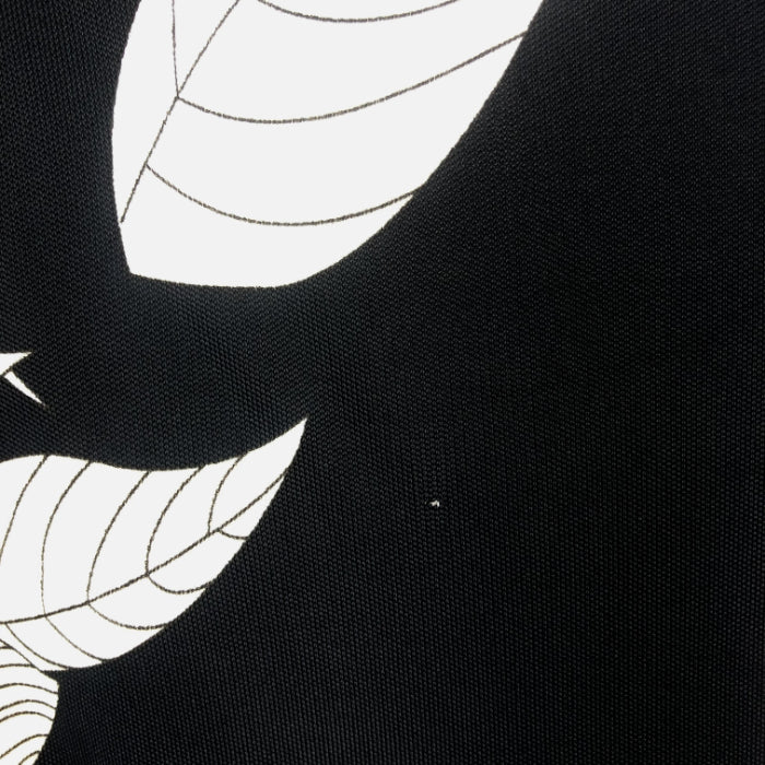 【中古】エミリオプッチ Emilio Pucci ワンピース ボタニカル 柄 モノクロ ブラック 黒 白 g0920h001-1027