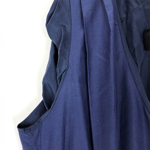 【中古】ドゥロワー Drawer ノースリーブワンピース ドレス Vネック ロイヤルブルー g0517a003-0810