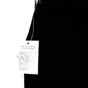 【中古】フリークスストア FREAK'S STORE シャツワンピース ロング フレンチスリーブ スタンドカラー インナー付き 黒 ブラック f0920n009-0904